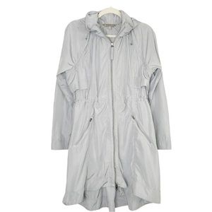 Athleta light gray Drip Drop jacket size small